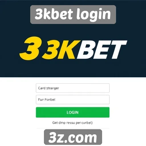 Guias de acesso e cadastro no 3kbet login