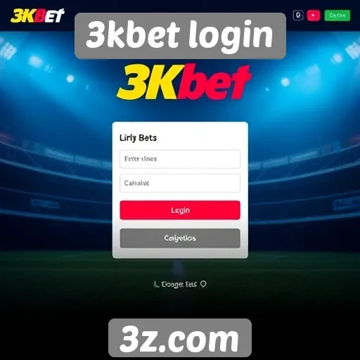 Facilidade de navegação no 3kbet login
